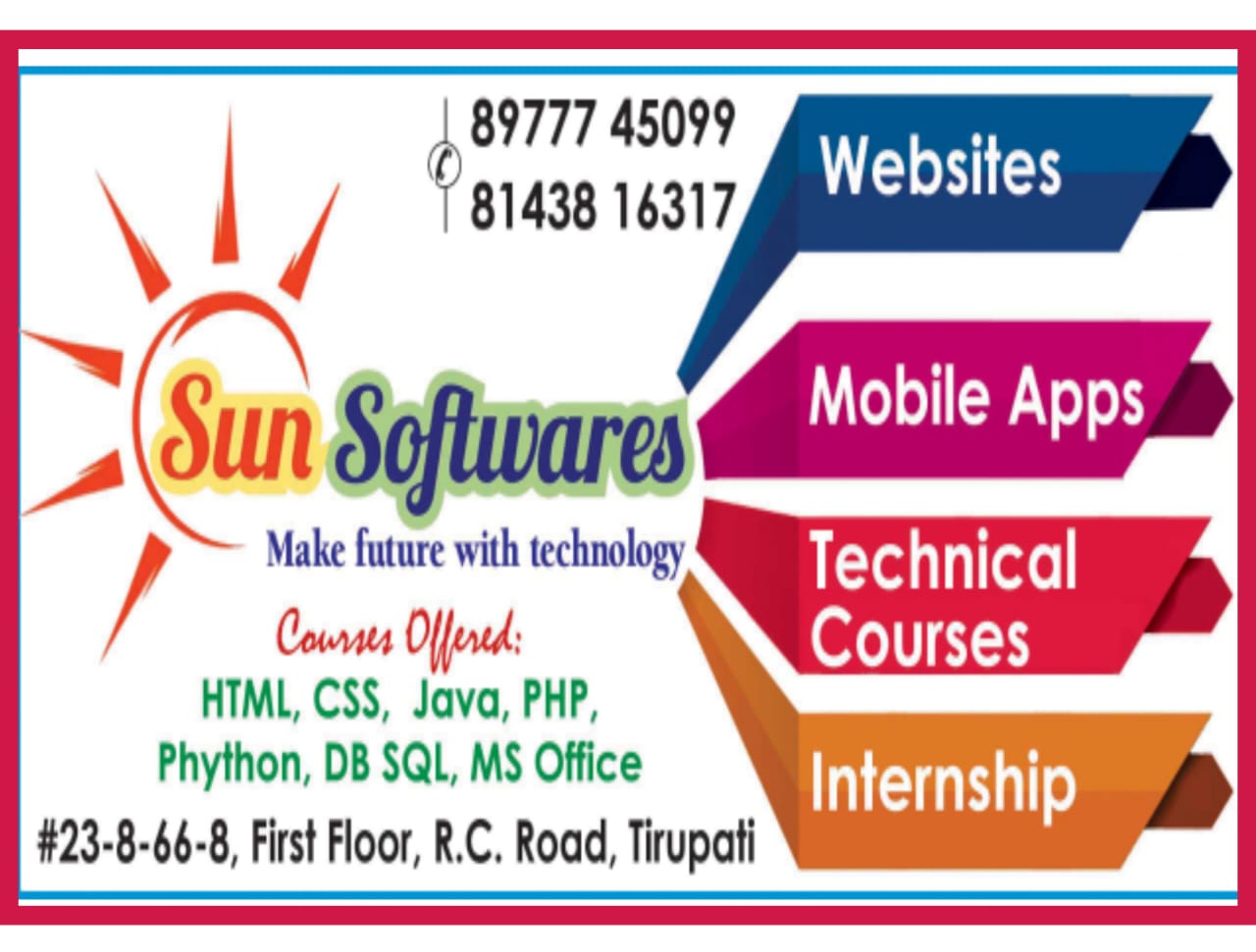 Sun softwares